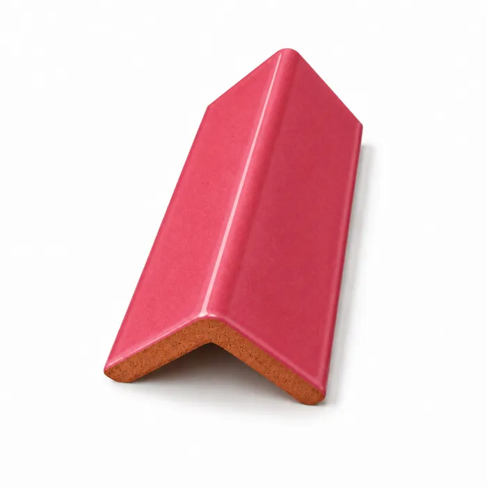 Liso Rosa Carmin Ángulo